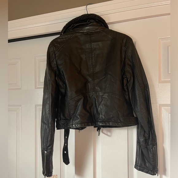 Free People Leather Moto Jacket - Picture 3 of 3